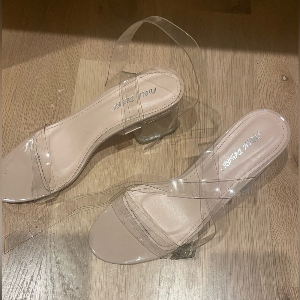 Clear Heels